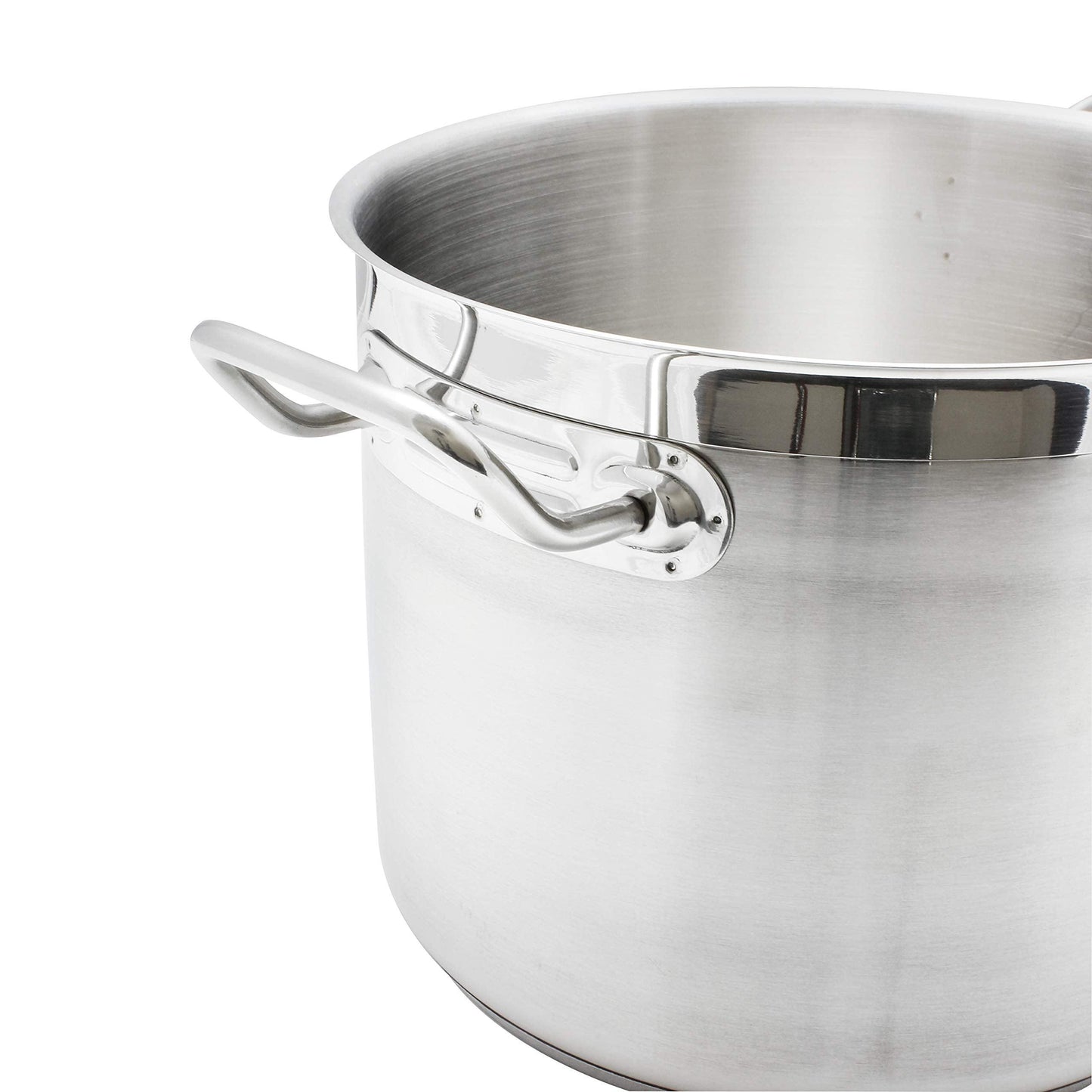 Thunder Group 12 quart 18/8 stainless steel double boiler (3 pcs set), comes in each - CookCave