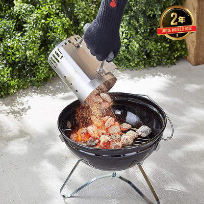 Weber Rapidfire Compact Chimney Starter - CookCave