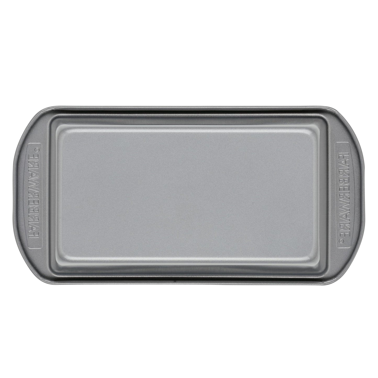 Farberware Bakeware Meatloaf/Nonstick Baking Loaf Pan Set, Two 9-Inch x 5-Inch, Gray - CookCave