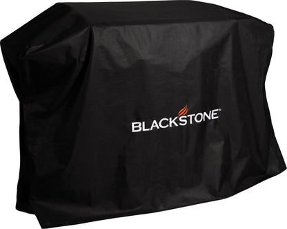 Blackstone 5482 Griddle Cover Fits 36 inches Cooking Station with Hood Water Resistant, Weather Resistant, Heavy Duty 600D Polyester Flat Top Gas Grill Cover with Cinch Straps, Black 36" - CookCave