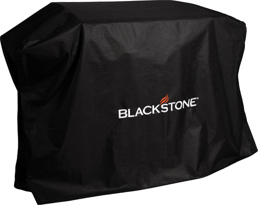 Blackstone 5482 Griddle Cover Fits 36 inches Cooking Station with Hood Water Resistant, Weather Resistant, Heavy Duty 600D Polyester Flat Top Gas Grill Cover with Cinch Straps, Black 36" - CookCave