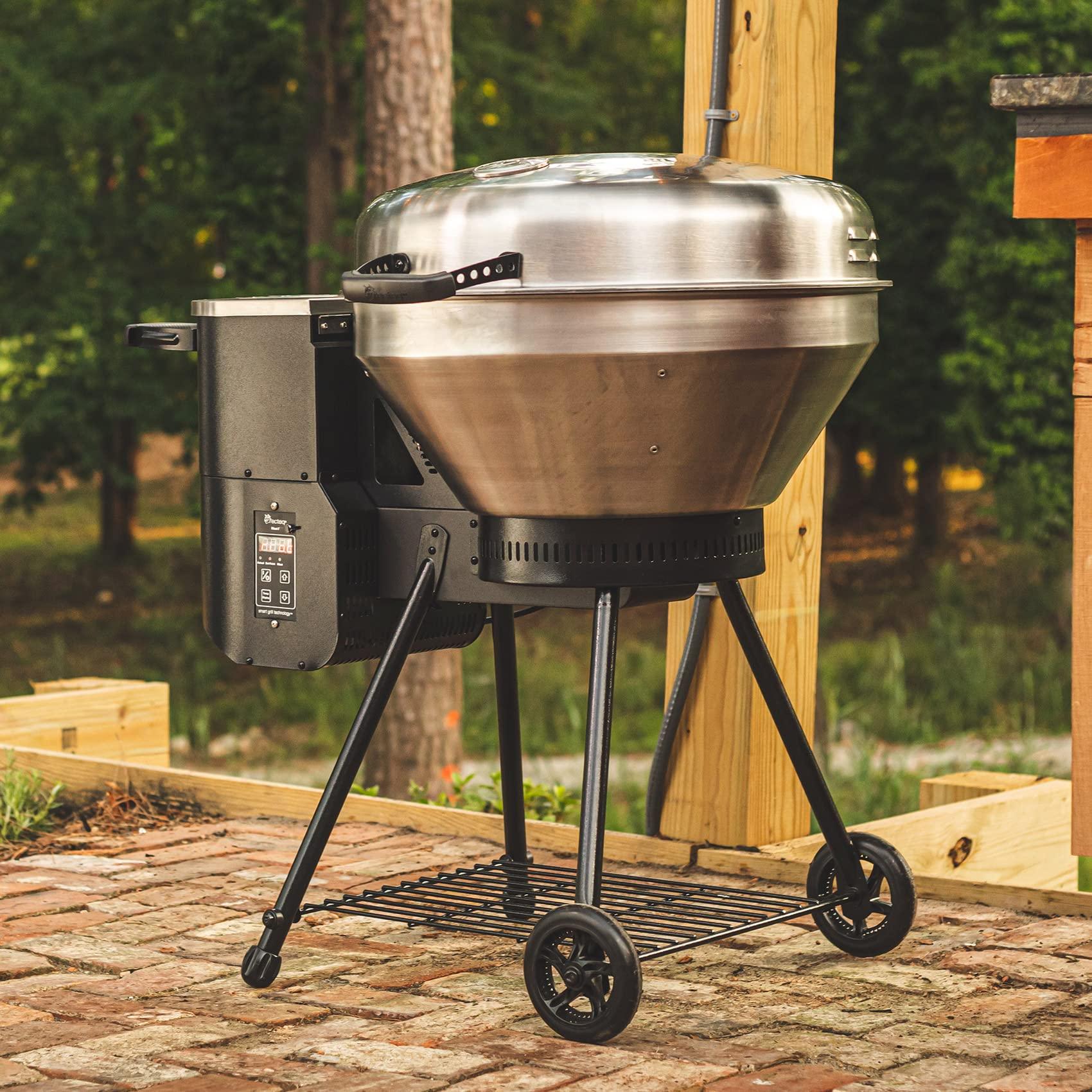 recteq RT-B380 Bullseye Wood Pellet Grill - Electric Pellet Smoker Grill, BBQ Grill, Outdoor Grill - Uses 100% Wood Pellets - Ribs, Brisket, Chicken, Pork Chops - Grill, Sear, Smoke, and More! - CookCave