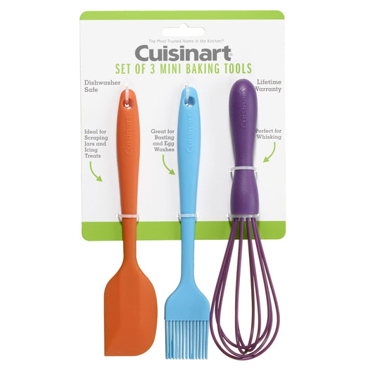 CTG-00-3MBT Cuisinart Set of 3 Mini Baking Tools Silver One Size 1 - CookCave