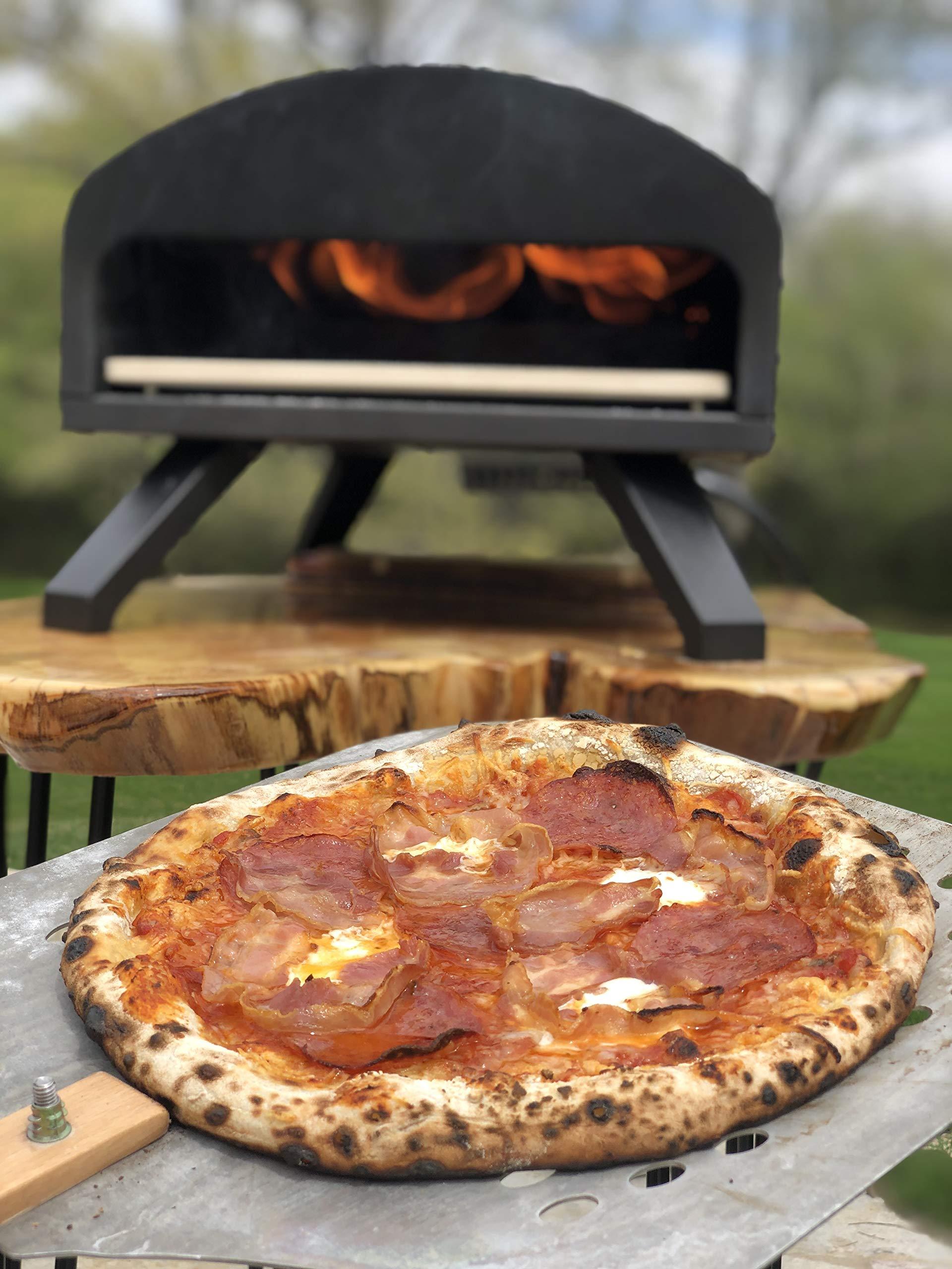 Bertello Outdoor Pizza Oven Black - CookCave