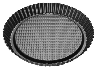 Zenker Non-Stick Carbon Steel Flan/Tart Pan, 11-Inch, grey - CookCave