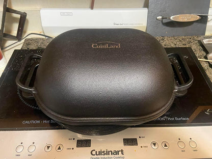 Cuisiland Large Heavy Duty Cast Iron Bread & Loaf Pan - A perfect way for baking - CookCave