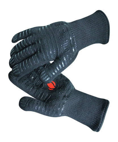 GRILL HEAT AID BBQ Gloves Heat Resistant 1,472℉ Extreme. Dexterity in Kitchen to Handle Cooking Hot Food in Oven, Cast Iron, Pizza, Baking, Barbecue, Smoker & Camping. Fireproof Use for Men & Women - CookCave