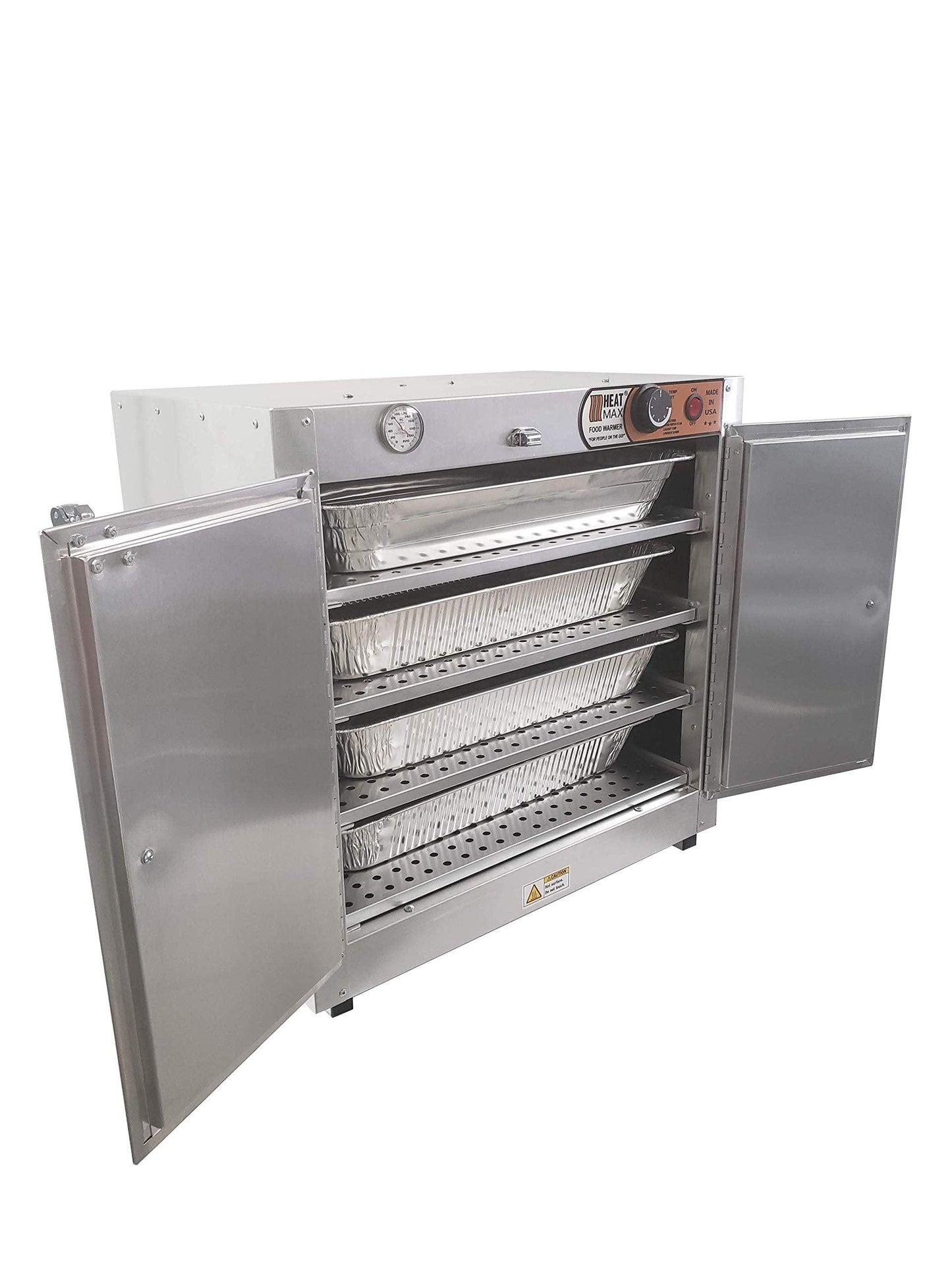 HeatMax 251524 Catering and Events Food Warmer with Water Tray, The Original and The Best, UL/NSF Certified for inspections, Made in USA with Service and Support, Great for Schools, Churches - CookCave