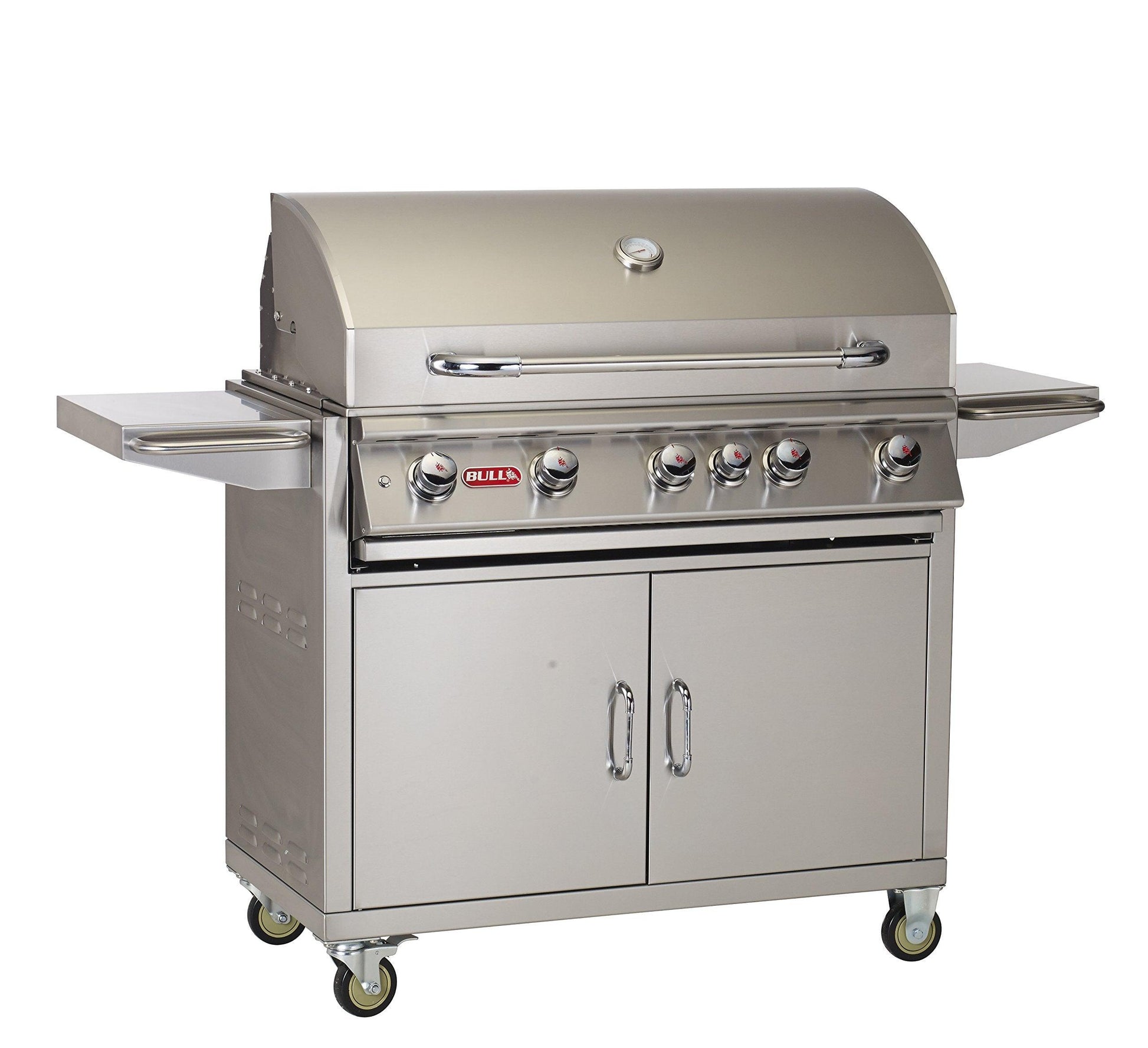 Bull Outdoor Products BBQ 55001 Brahma 90,000 BTU Grill with Cart, Natural Gas - CookCave