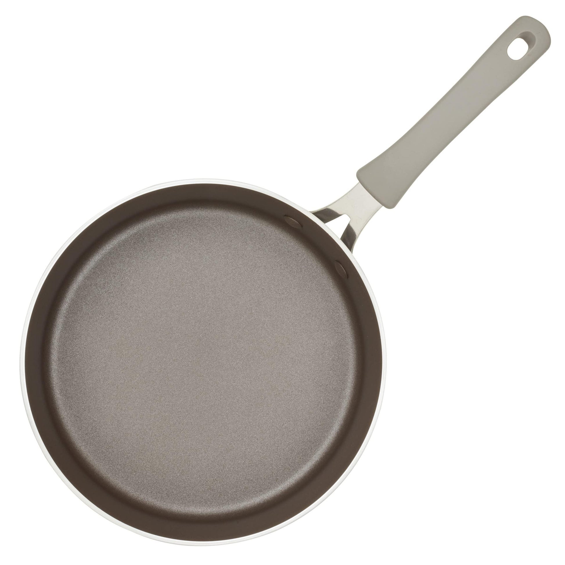 Rachael Ray Cook + Create Nonstick Sauté Pan with Lid, 3 Quart, Gray - CookCave