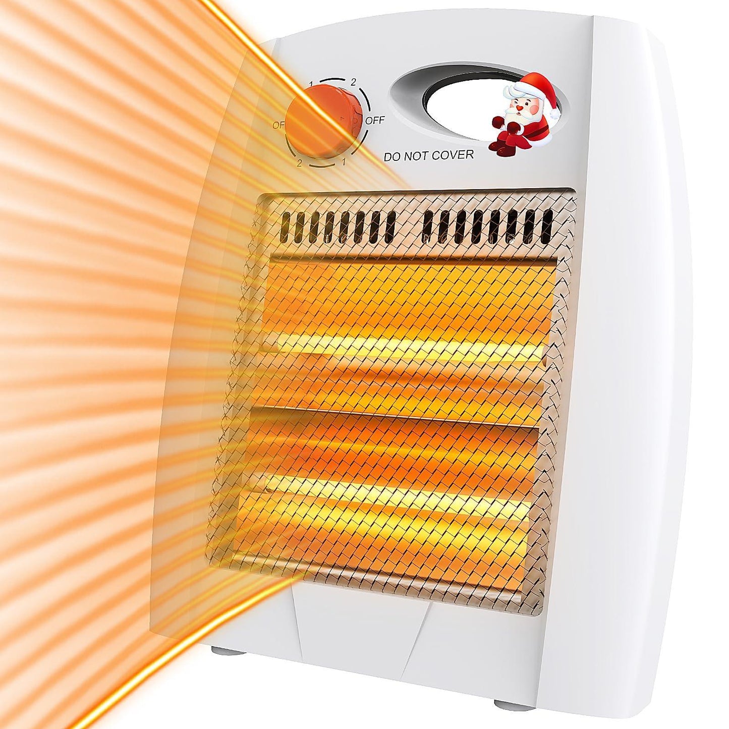 Buyplus Outdoor Heater - Infrared Space Heater with 2 Heat Settings, Overheat & Tip-Over Protection, Quartz Heater 3S Fast Heating, Garage Heater for Office, Bedroom, Home, Indoor Outdoor - CookCave