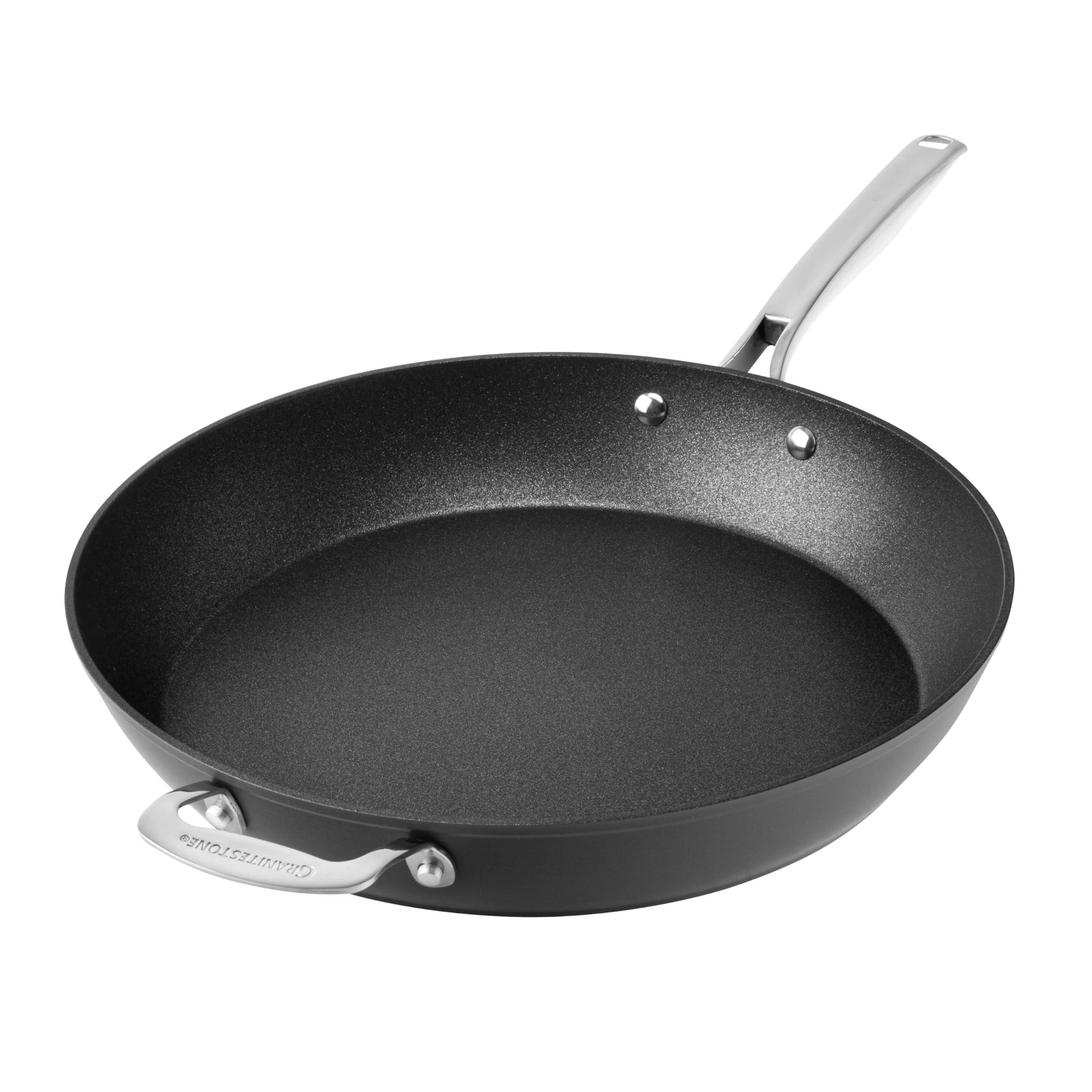 GRANITESTONE Armor Max 14 Inch Non Stick Frying Pans, Family Sized Non Stick Skillet, Large Frying Pan Nonstick Frying Pan, Induction Pan, Nonstick Pan for Cooking, Oven Safe Skillet, Dishwasher Safe - CookCave