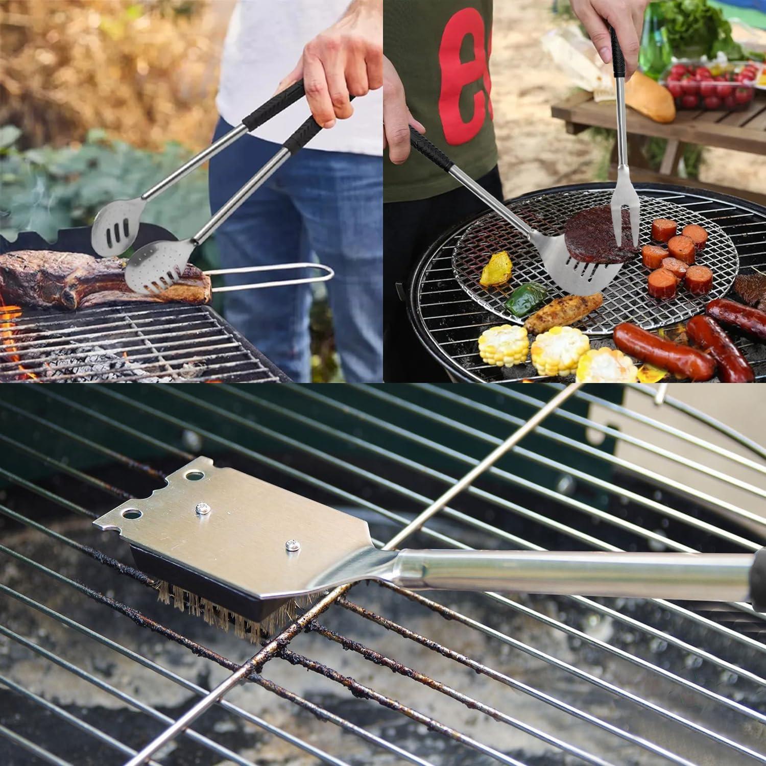 Jishi 8pcs Golf BBQ Grill Accessories Grilling Gifts for Men Golfers Stocking Stuffers for Men, Dad Gifts from Daughter Son, Funny Christmas Golf Gifts for Men Unique Barbecue Tool Set Camping Gadgets - CookCave