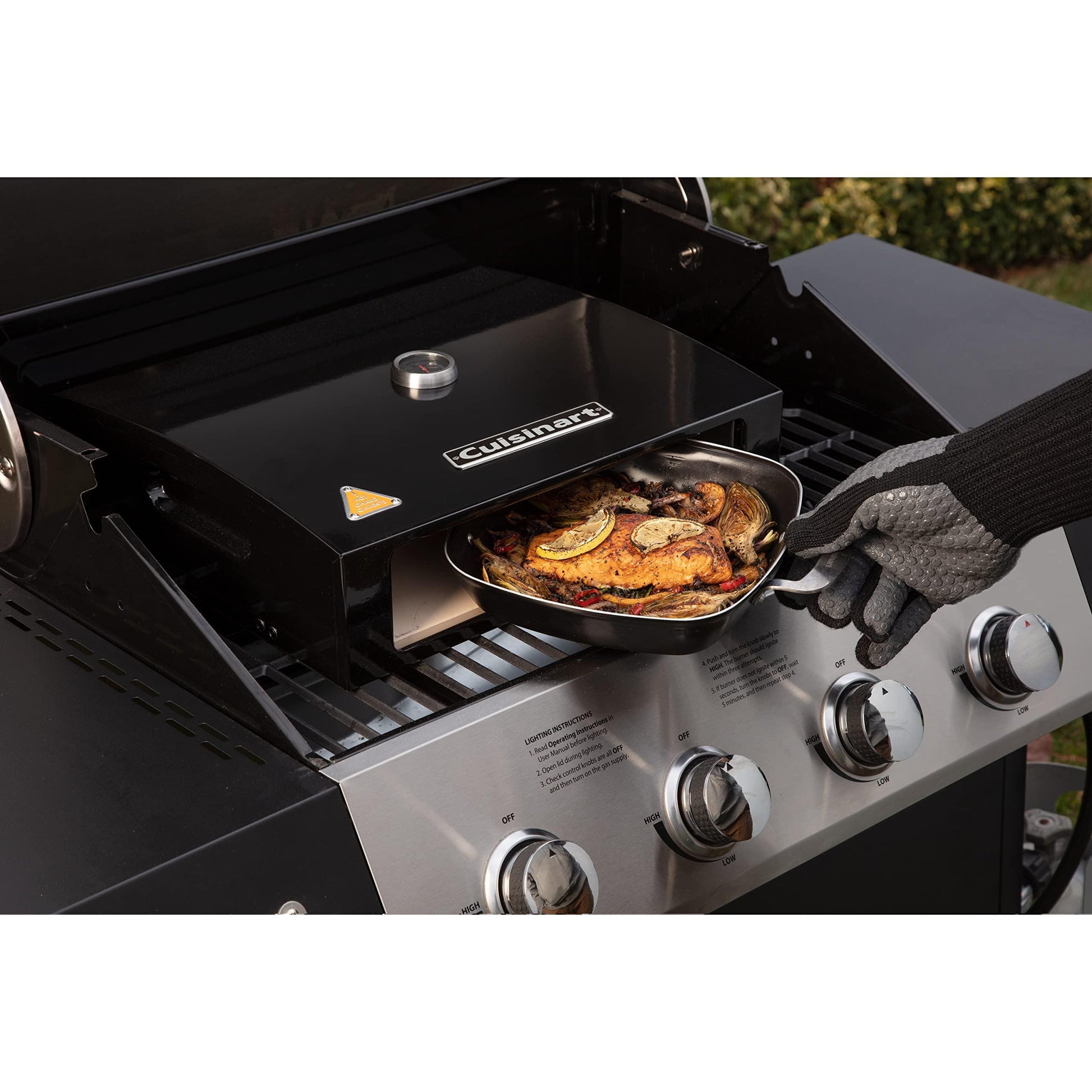 Cuisinart CPO-700 Grill Top Pizza Oven Kit - CookCave