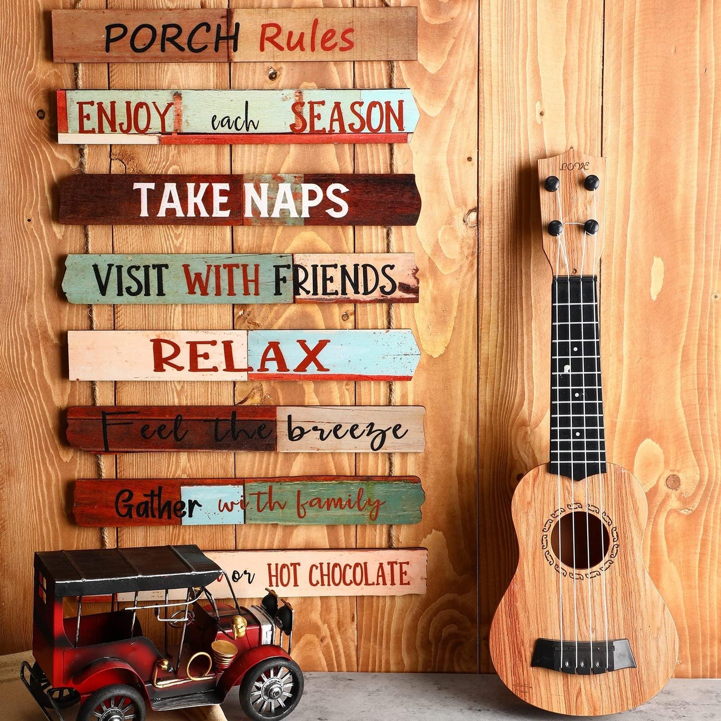 Porch Rules Sign Outdoor Wood Plaque Porch Signs Wall Art Porch Rule Wall Decor Relax Take Naps Quotes Rustic Vintage Wooden Hanging Wall Art Gift for Home Farmhouse Porch Patio Garden Door Decoration - CookCave