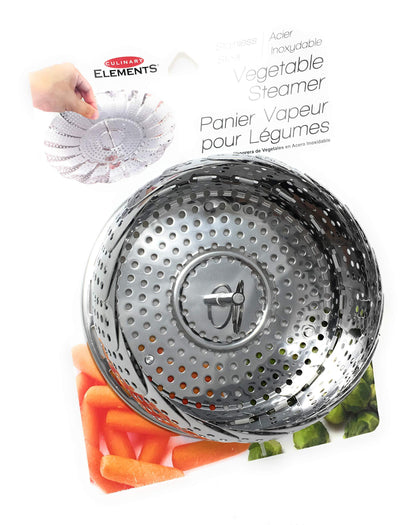CULINARY ELEMENTS Vegetable Steamer, 1 EA - CookCave