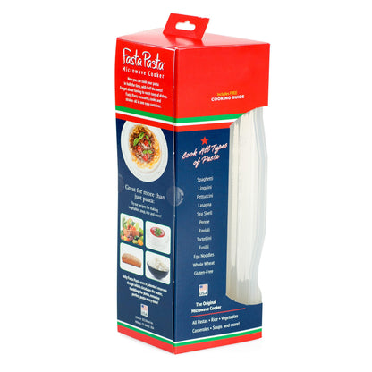 Microwave Pasta Cooker - The Original Fasta Pasta - No Mess, Sticking or Waiting For Boil - CookCave