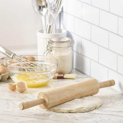 Farberware 5215807 Classic Wood Rolling Pin, 17.75-Inch, Natural - CookCave