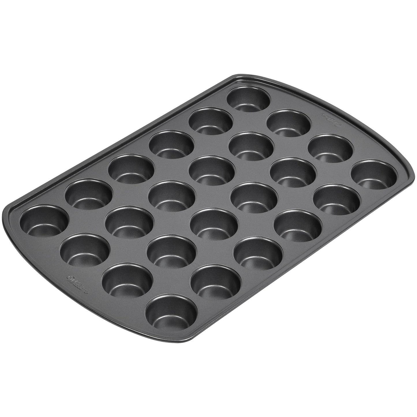 Wilton mini muffin pan, Silver - CookCave