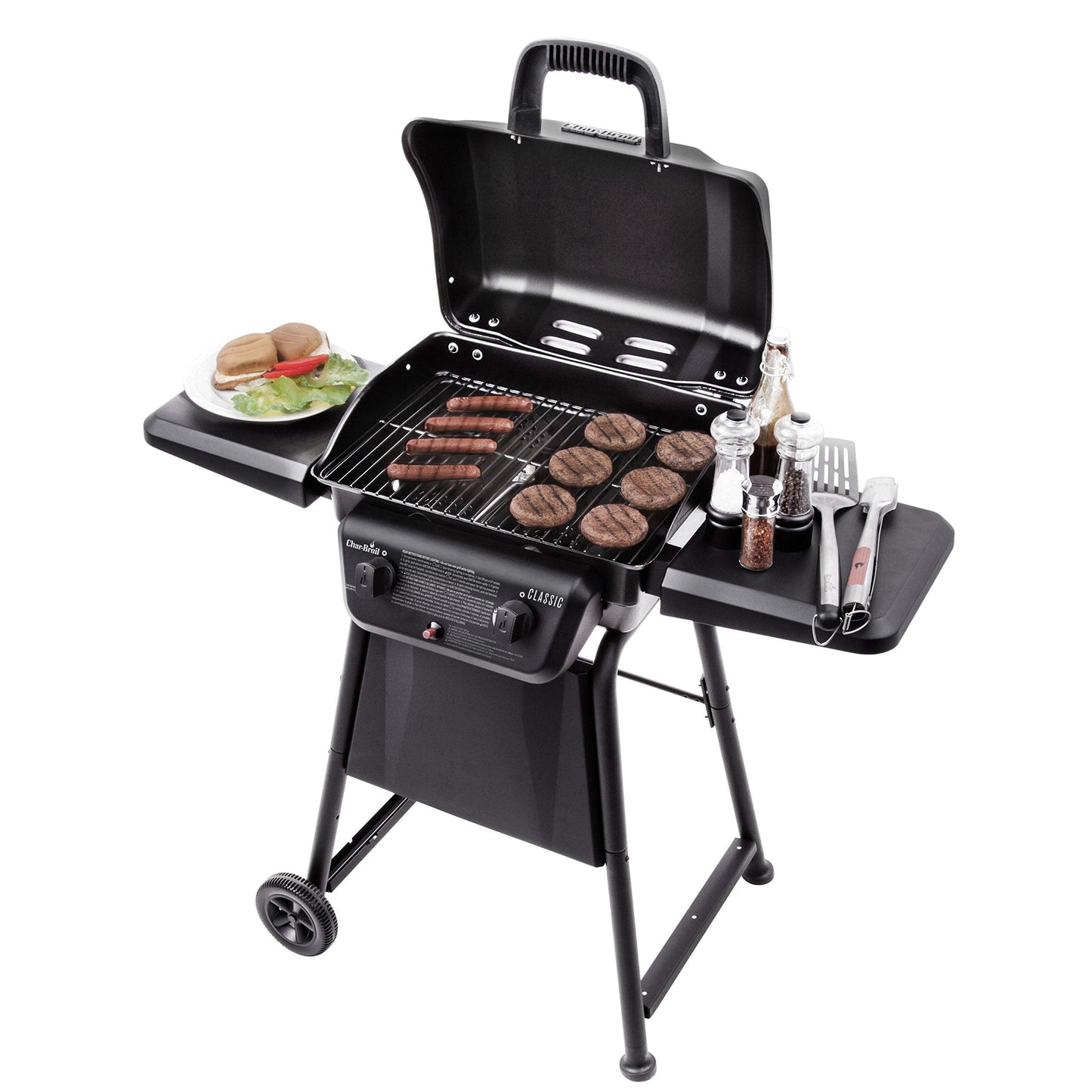 American Gourmet by Char-Broil Classic Series Convective 2-Burner Propane Stainless Steel Gas Grill - 463672717 - CookCave