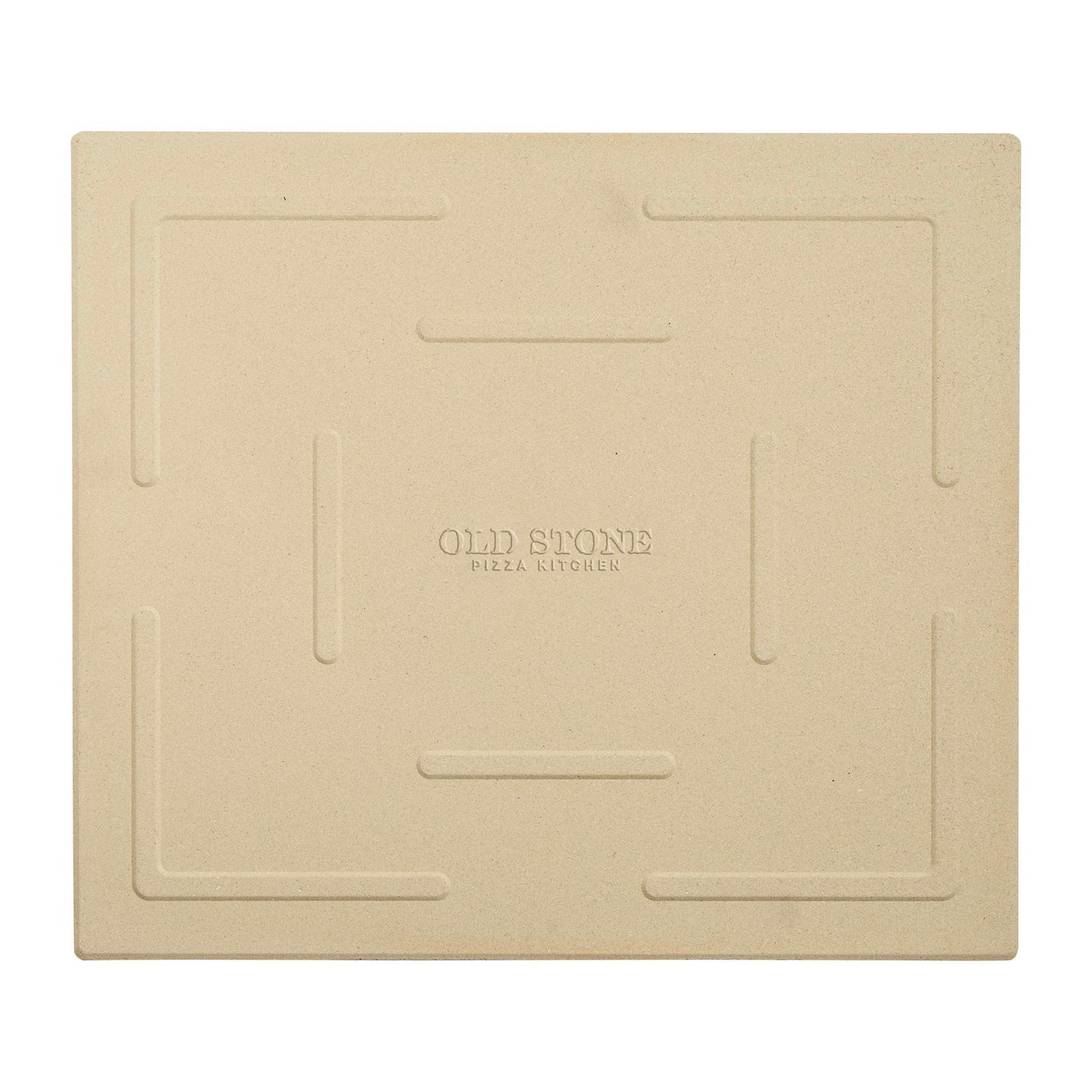 Honey-Can-Do Old Kitchen Oven and Grill Pizza Stone, 14" x 16", natural clay - CookCave