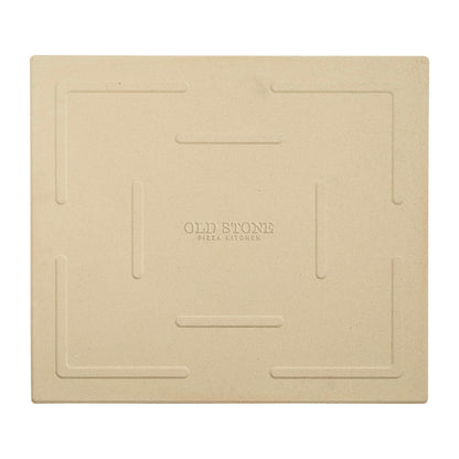 Honey-Can-Do Old Kitchen Oven and Grill Pizza Stone, 14" x 16", natural clay - CookCave