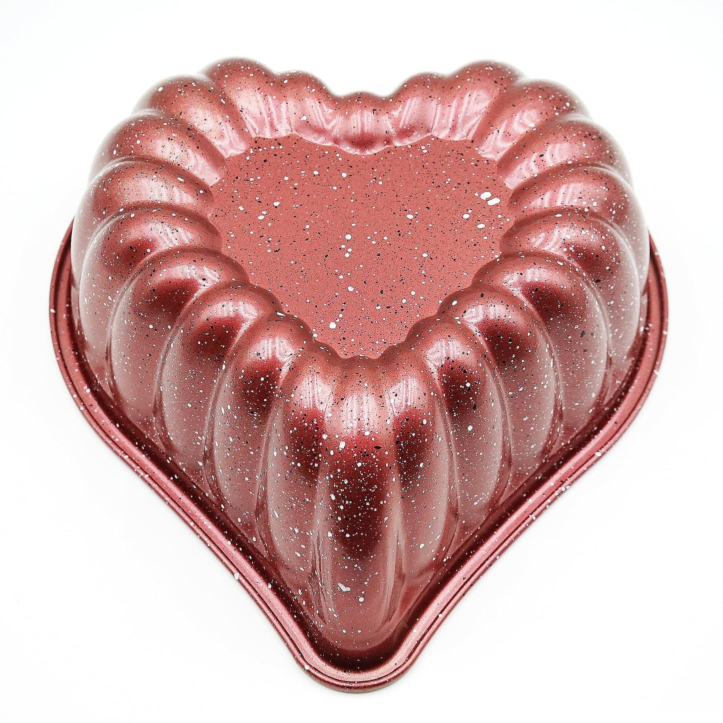 Heart Cake Pan NonStick Floral Heart Bundt Pan for Valentine’s Day - CookCave