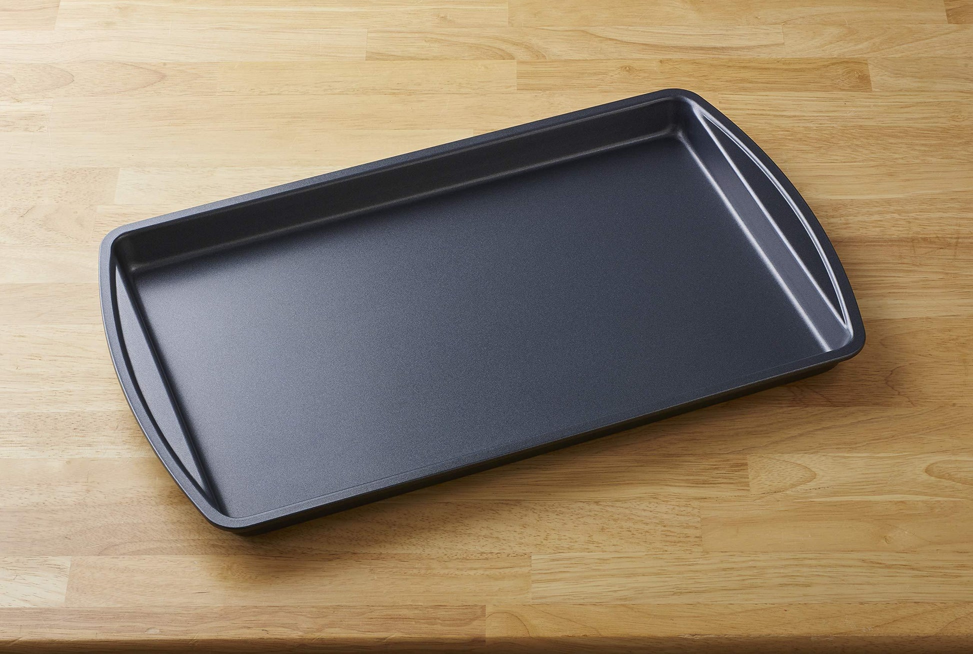 Nifty Cookie & Baking Sheets (Set of 3) – Non-Stick Coated Steel, Dishwasher Safe, Oven Safe up to 450 Degrees, includes Large/Med/Small Pans - CookCave