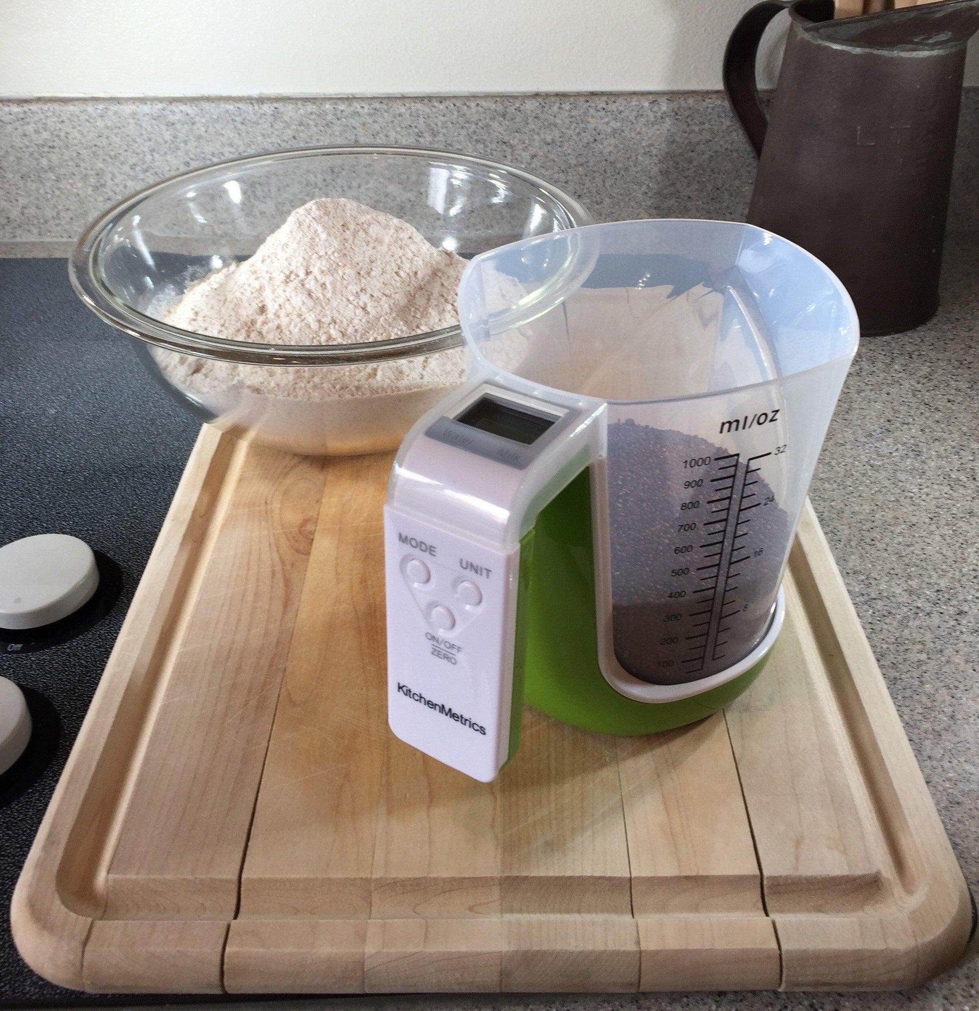 Digital Kitchen Food Scale and Measuring Cup - CookCave