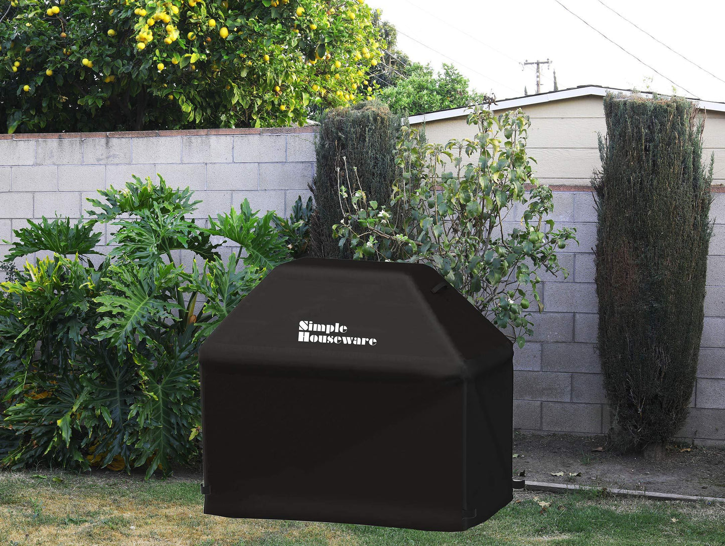 Simple Houseware BBQ Grill Cover (55") - CookCave