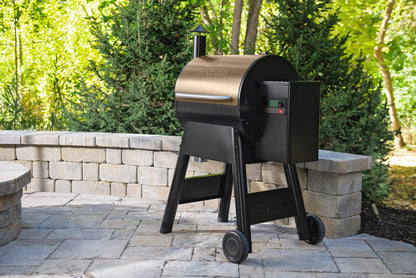 Traeger Grills Pro Series 575 Wood Pellet Grill and Smoker with Wifi, App-Enabled, Bronze - CookCave