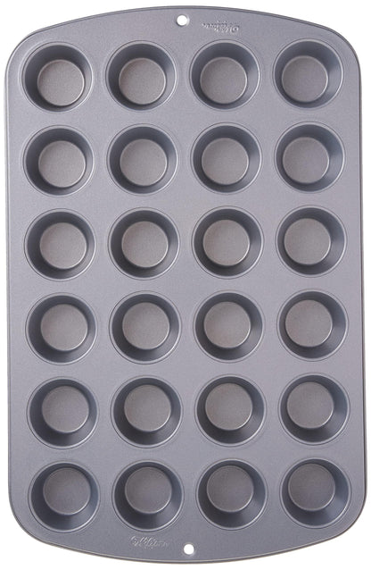 Wilton Recipe Right 24 Cup Mini Muffin Pan - CookCave