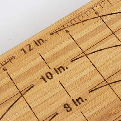 Totally Bamboo Reversible Baker's Board and Carving Butcher Block with Juice Grooves - CookCave