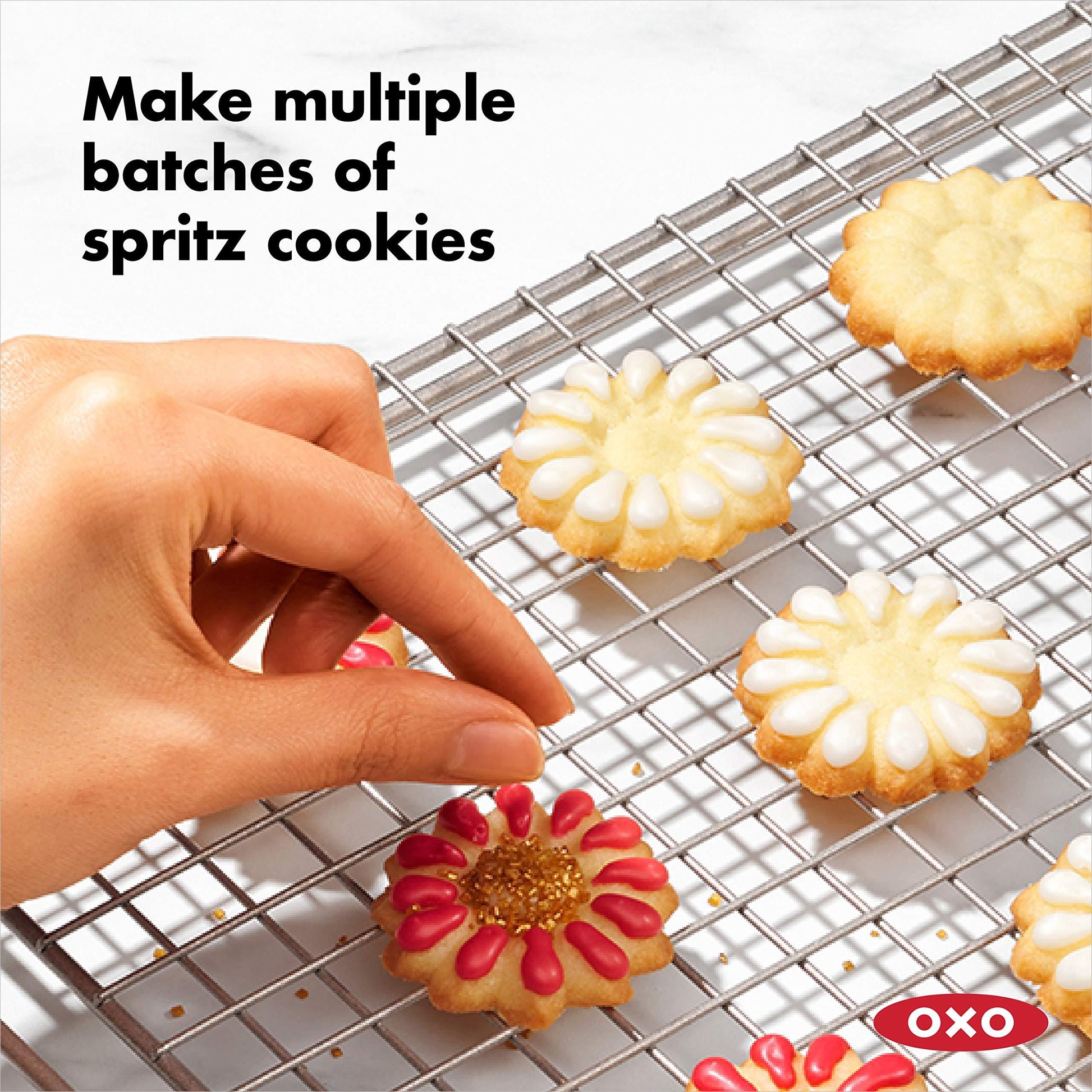 OXO Good Grips 12-Piece Cookie Press Set - CookCave