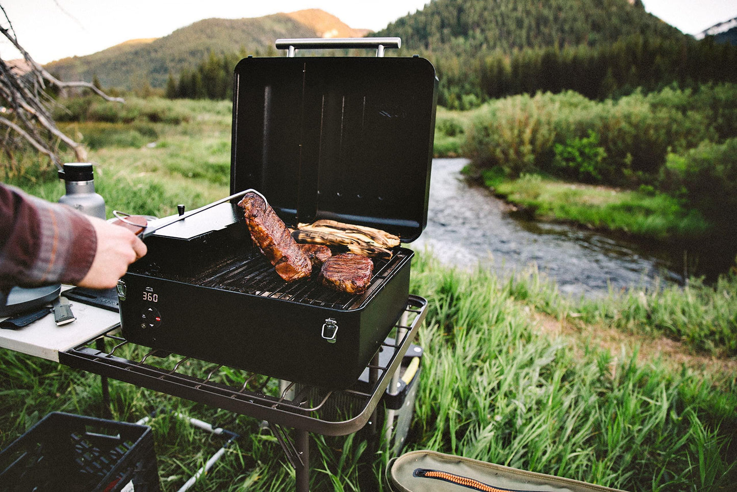 Traeger Grills Ranger Portable Wood Pellet Grill and Smoker, Black Small - CookCave