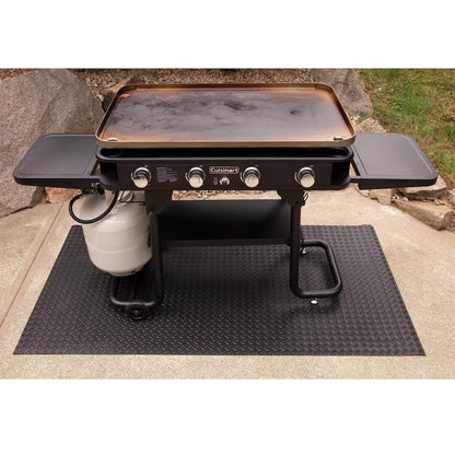 Cuisinart CGMT-300, 65” x 36, 65" x 36", Premium Deck and Patio Grill Mat, 65" x 35" - CookCave