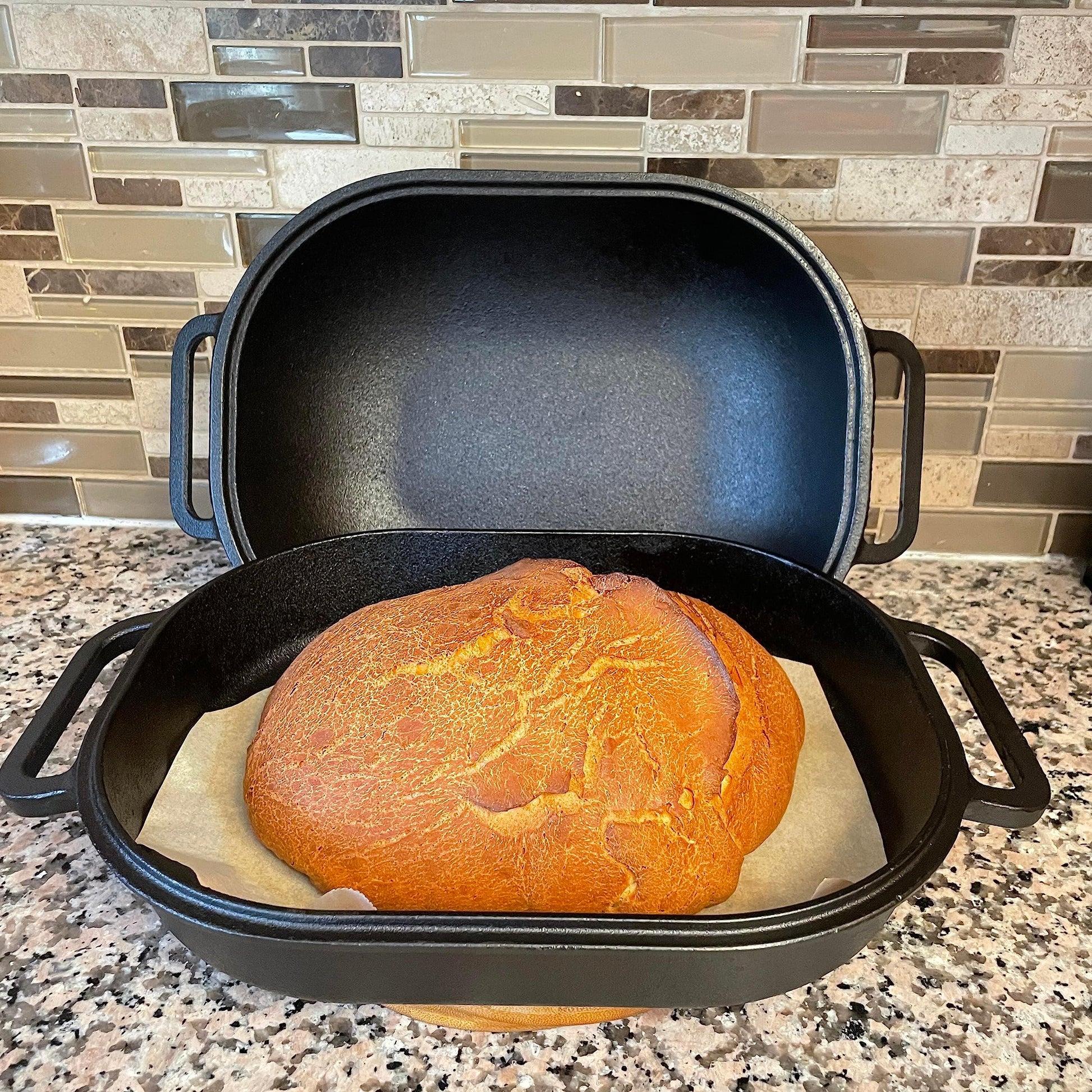 Cuisiland Large Heavy Duty Cast Iron Bread & Loaf Pan - A perfect way for baking - CookCave