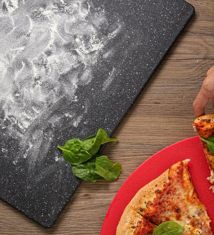 Dexas Superboard Pastry Board (No Handle), 14 by 17 inches, Midnight Granite Color - CookCave