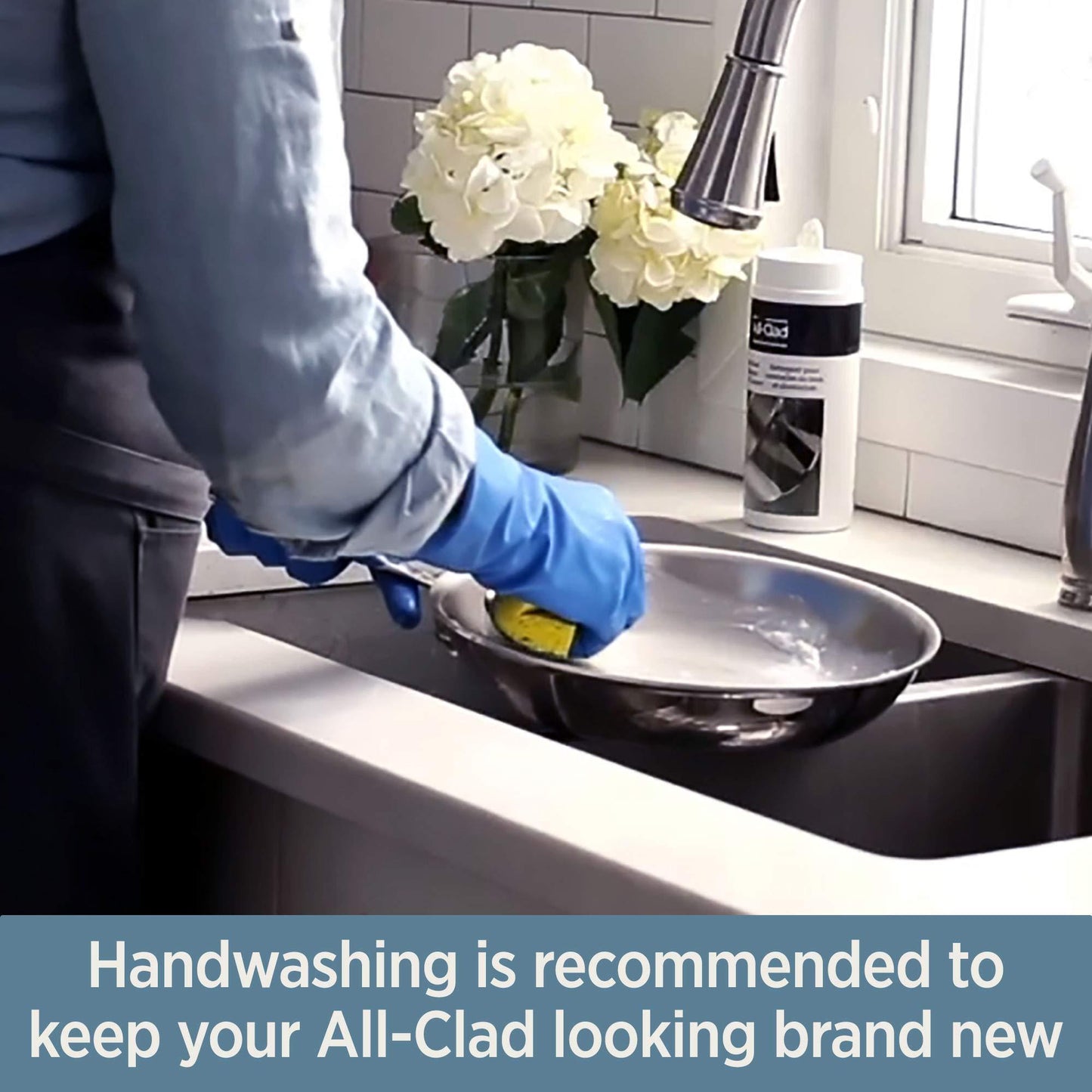 All-Clad D3 3-Ply Stainless Steel Sauce Pan 3 Quart Induction Oven Broiler Safe 600F Pots and Pans, Cookware Silver - CookCave