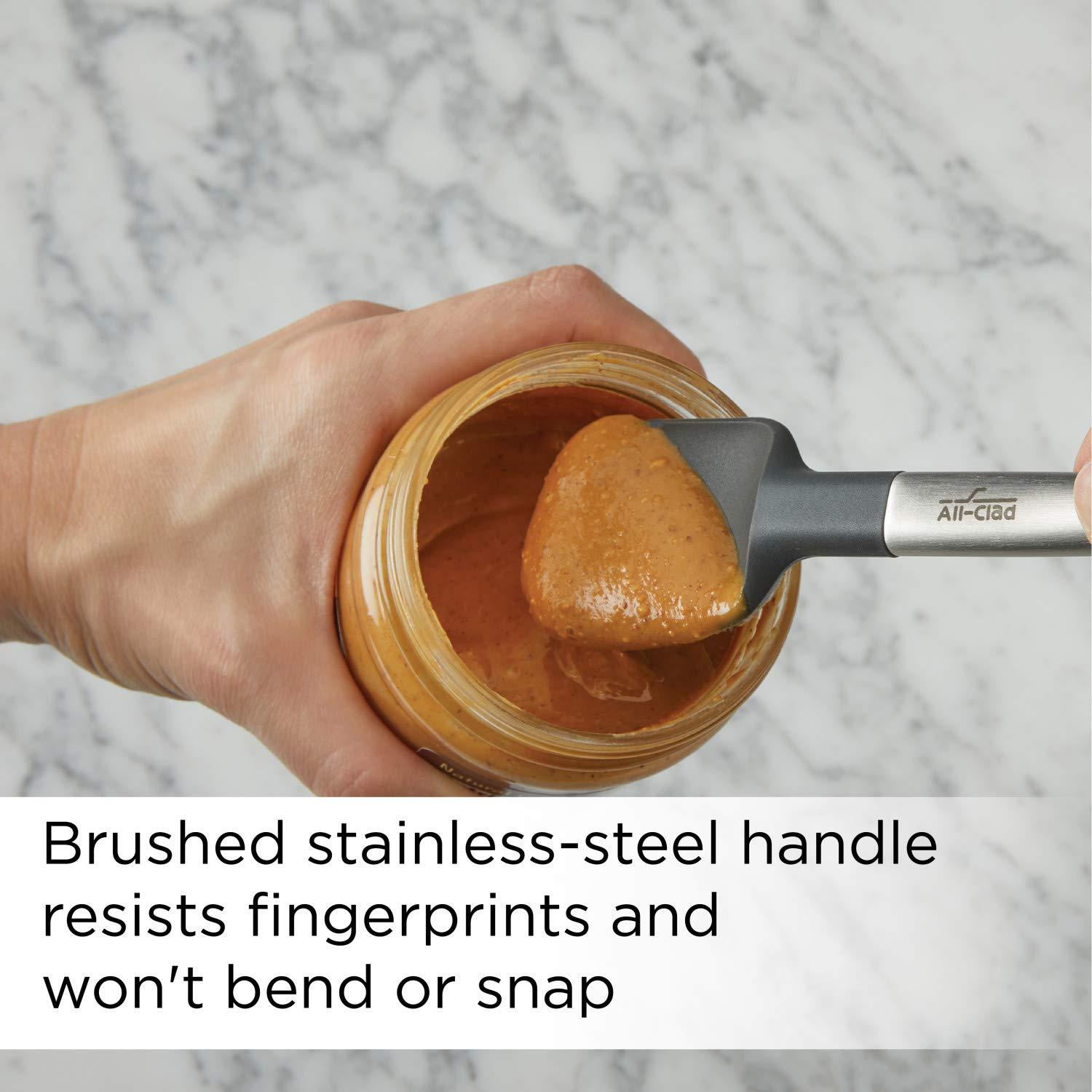 All-Clad Specialty Silicone Kitchen Gadgets 5 Piece Set, Spatulas Kitchen Tools, Kitchen Hacks Black - CookCave