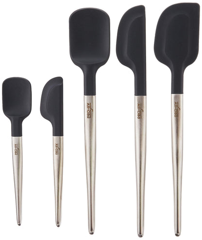 All-Clad Specialty Silicone Kitchen Gadgets 5 Piece Set, Spatulas Kitchen Tools, Kitchen Hacks Black - CookCave