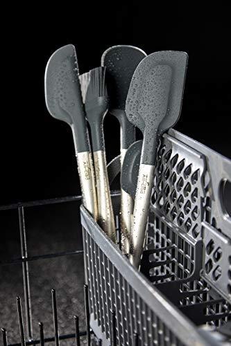 All-Clad Specialty Silicone Kitchen Gadgets Pastry Brush Kitchen Tools, Kitchen Hacks Silver - CookCave