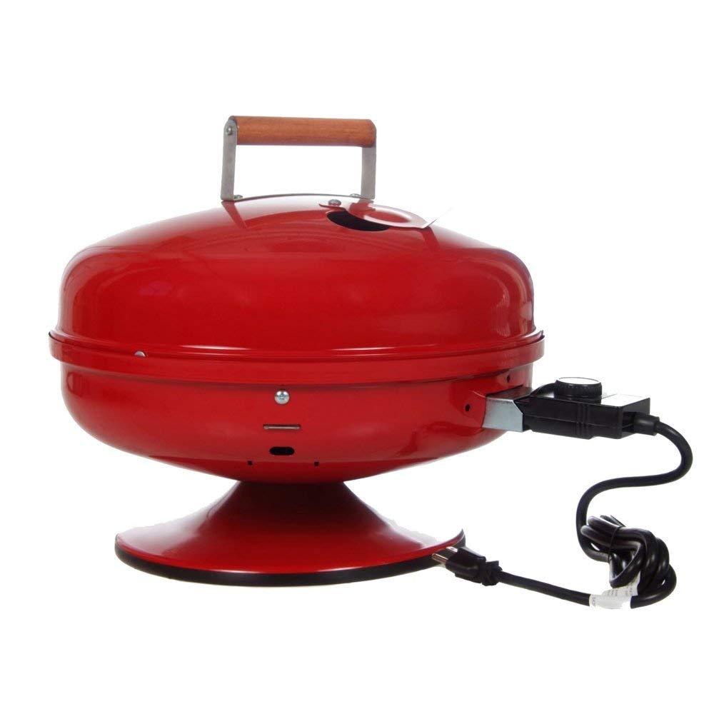 Americana Lock 'N Go Electric Grill, Red - CookCave