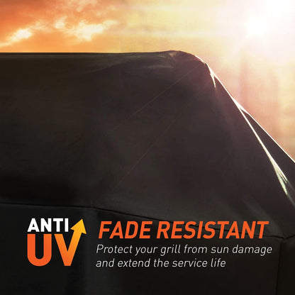 Arcedo Pellet Grill Cover Compatible for Traeger 34, Z Grill 450 600 700, Pit Boss 820, Green Mountain, Waterproof Outdoor Full Length Smoker Cover, Fade Resistant BBQ Cover - CookCave