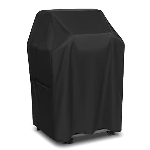 Arcedo Small Grill Cover 32 Inch, 2 Burner BBQ Gas Grill Cover, Heavy Duty Waterproof Outdoor Barbecue Cover, Fits Weber, Char Broil, Nexgrill and More Grills with Collapsed Side Tables - CookCave