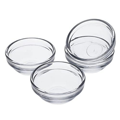 Beille Cooking Baking Supplies Mini Glass Pinch Bowl Ramekin Kitchen Essential, 8pc - CookCave