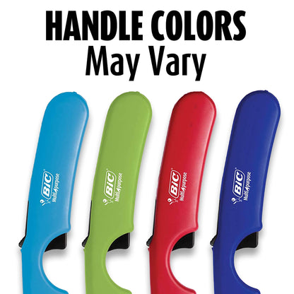 BIC Multi Purpose Lighter with Flexible Metal Wand, Classic Collection, Great Lighter for Candles, Grills and Fireplaces, 10 Count Pack of Lighters - CookCave