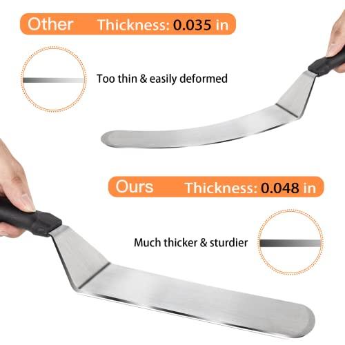 Blackstone Griddle Accessories, 15PCS Grill Accessories Kit for Blackstone and Camp Chef, Grill Kit with Brush, Spatula, Tongs, Flat Top Grill Accessories for Outdoor Camping BBQ - CookCave