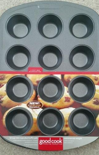 Brd Muffin Pan Mini Size 12cup Good Cook Mini Muffin Pan - CookCave