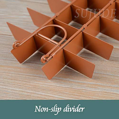 Brownie Pan with Dividers Baking Tray All Edges-Only - Bite Size Baking Steel Corner Brownies Pan with Cutter, Makes 18 Pre-cut Brownies Perfect All at Once - CookCave